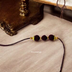 Crochet Bead Rakhi: Unique and Stylish